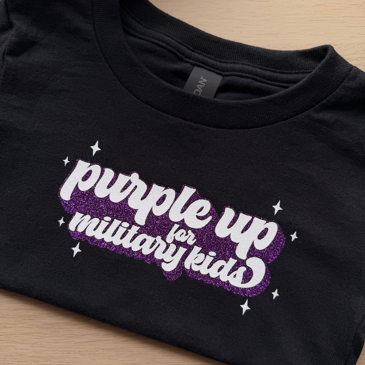 Glitter Purple Up